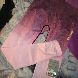 Gymshark pink ombré seamless